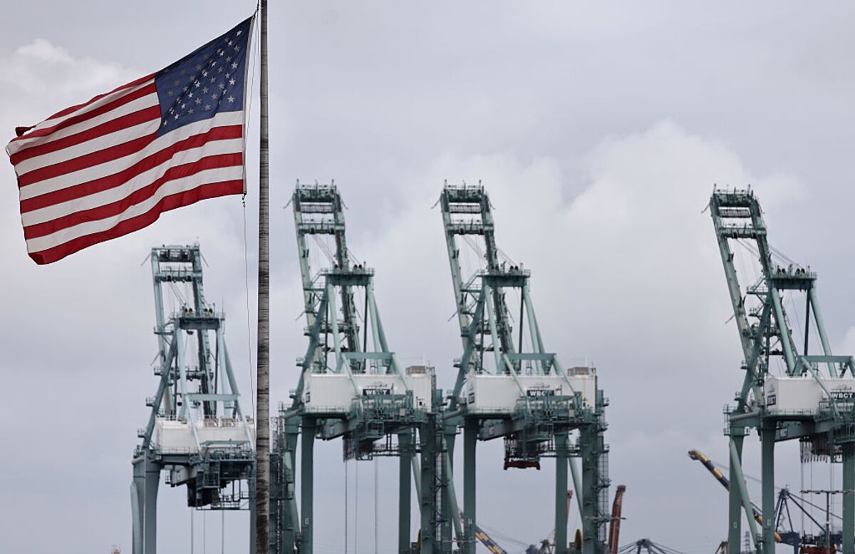 LA Port Operations Restart As Ship Fire Fight Moves Offshore