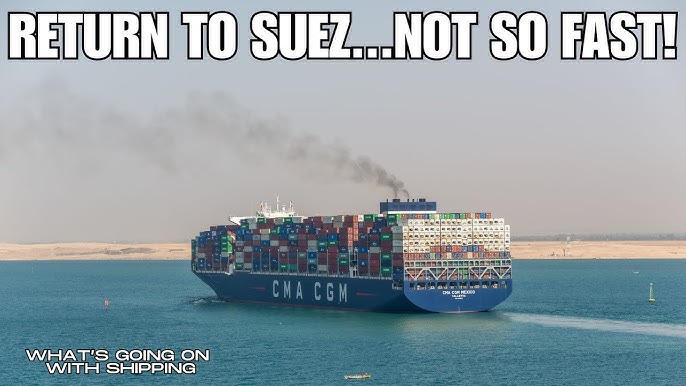Uncertainty Returns to Red Sea as CMA CGM Reverses Course, Threatening Supply Chain Stability