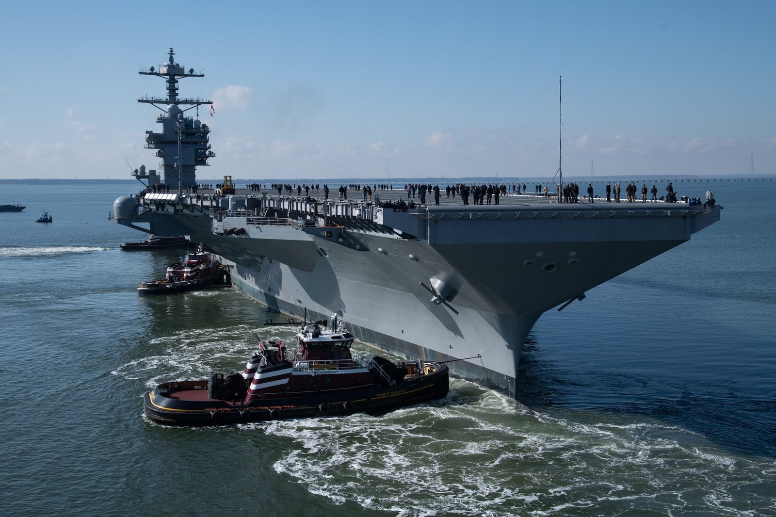 Photos: U.S. Navy’s Next Supercarrier Completes First Sea Trials, Clearing Major Ford-Class Hurdle