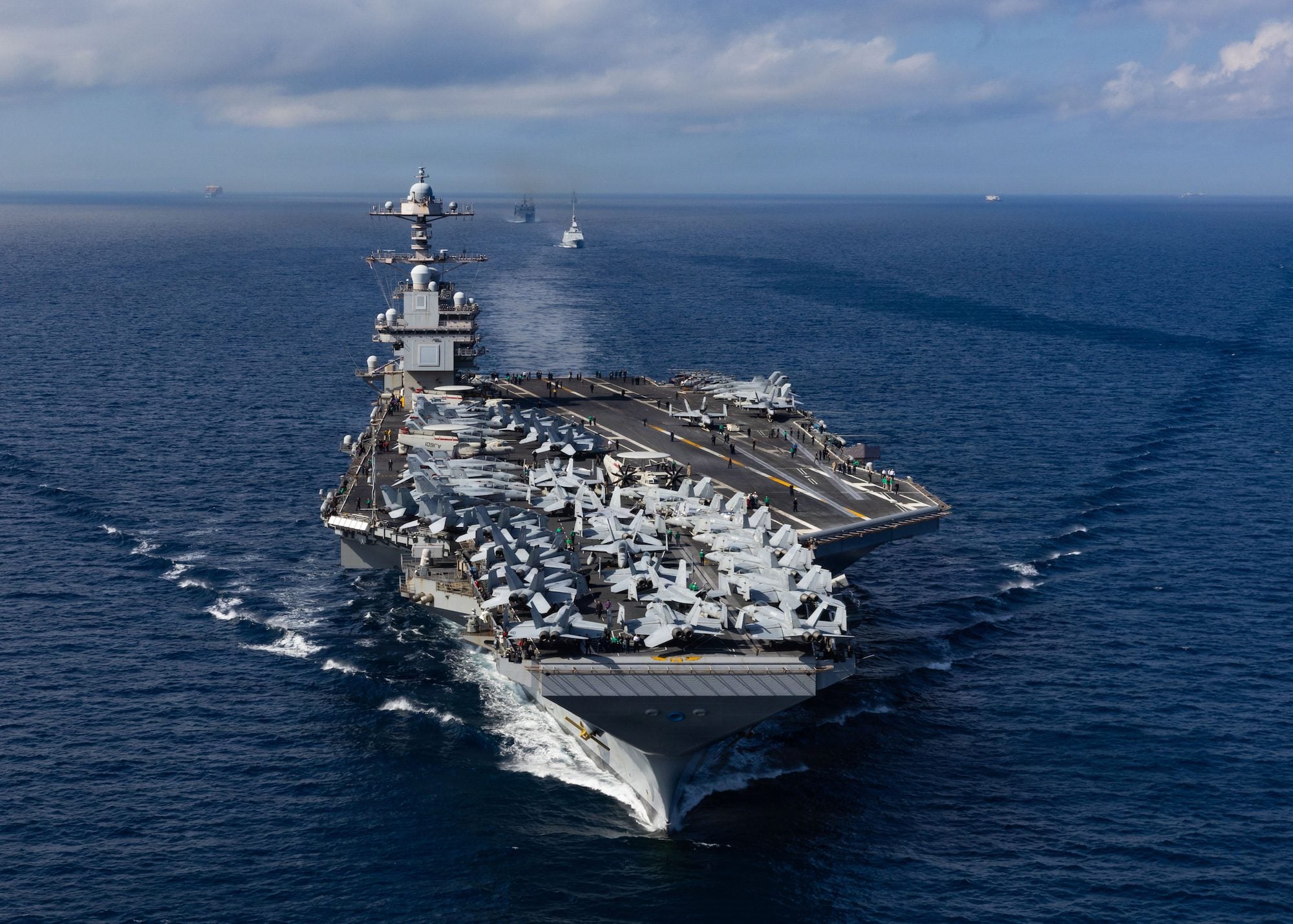 Pentagon to Move Carrier to Middle East From Caribbean, Officials Say