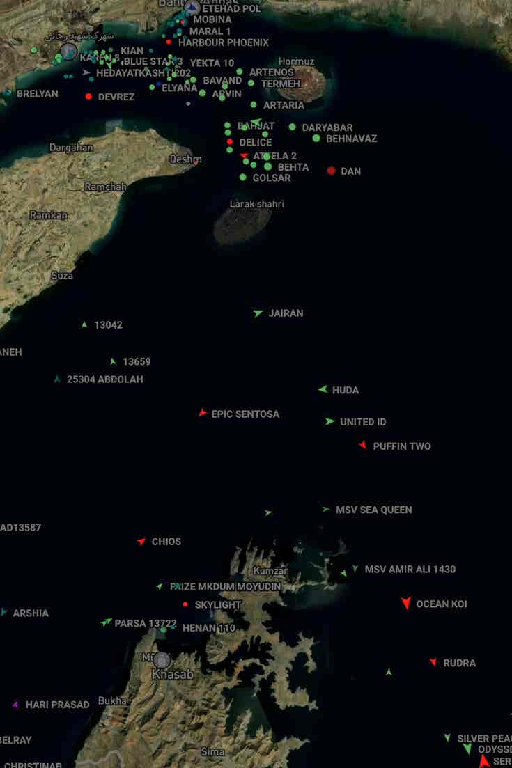Hormuz Traffic Slows After Strike On Iran