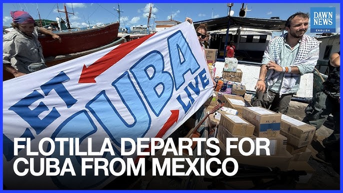 Flotilla Departs From Mexico With Aid For Cuba