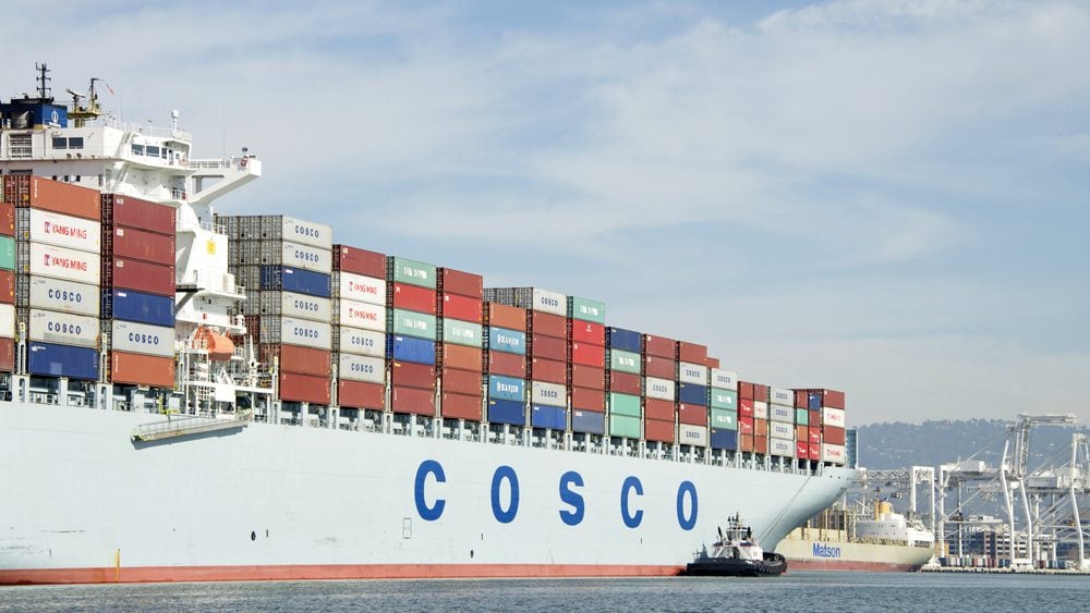 Two Chinese Container Ships From Cosco Attempt Hormuz Exit Again