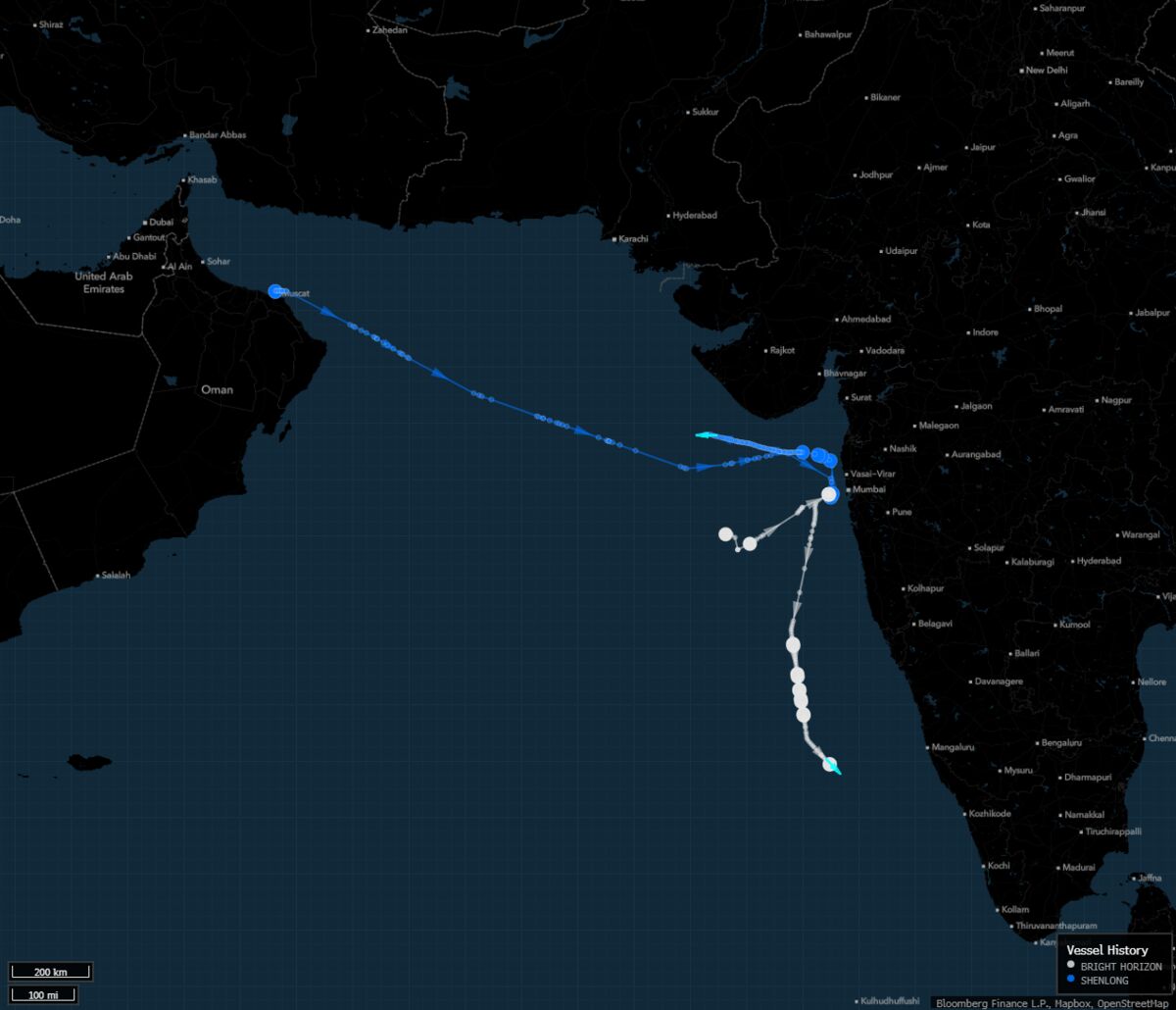 Half-Full Tanker Heading to Japan Highlights Scramble for Oil photo