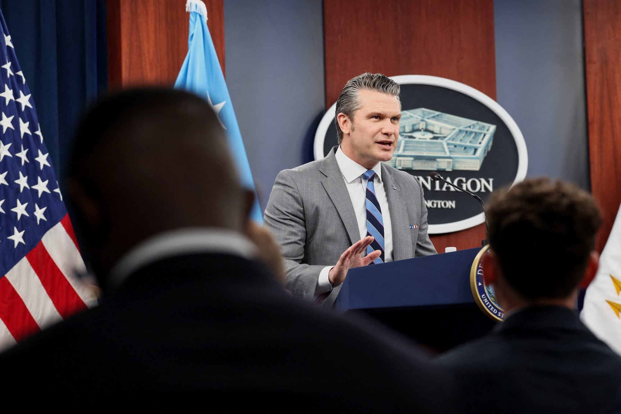 Pentagon Chief Hegseth Says US Blockade on Iran ‘Going Global’ photo