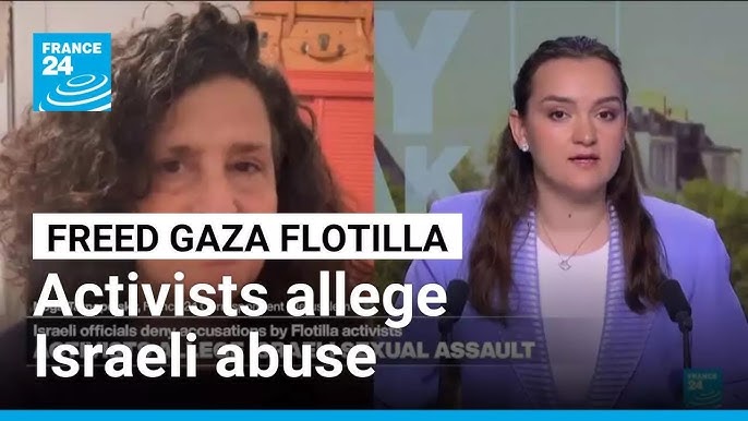 Freed Gaza Flotilla Activists Allege Israeli Abuse photo