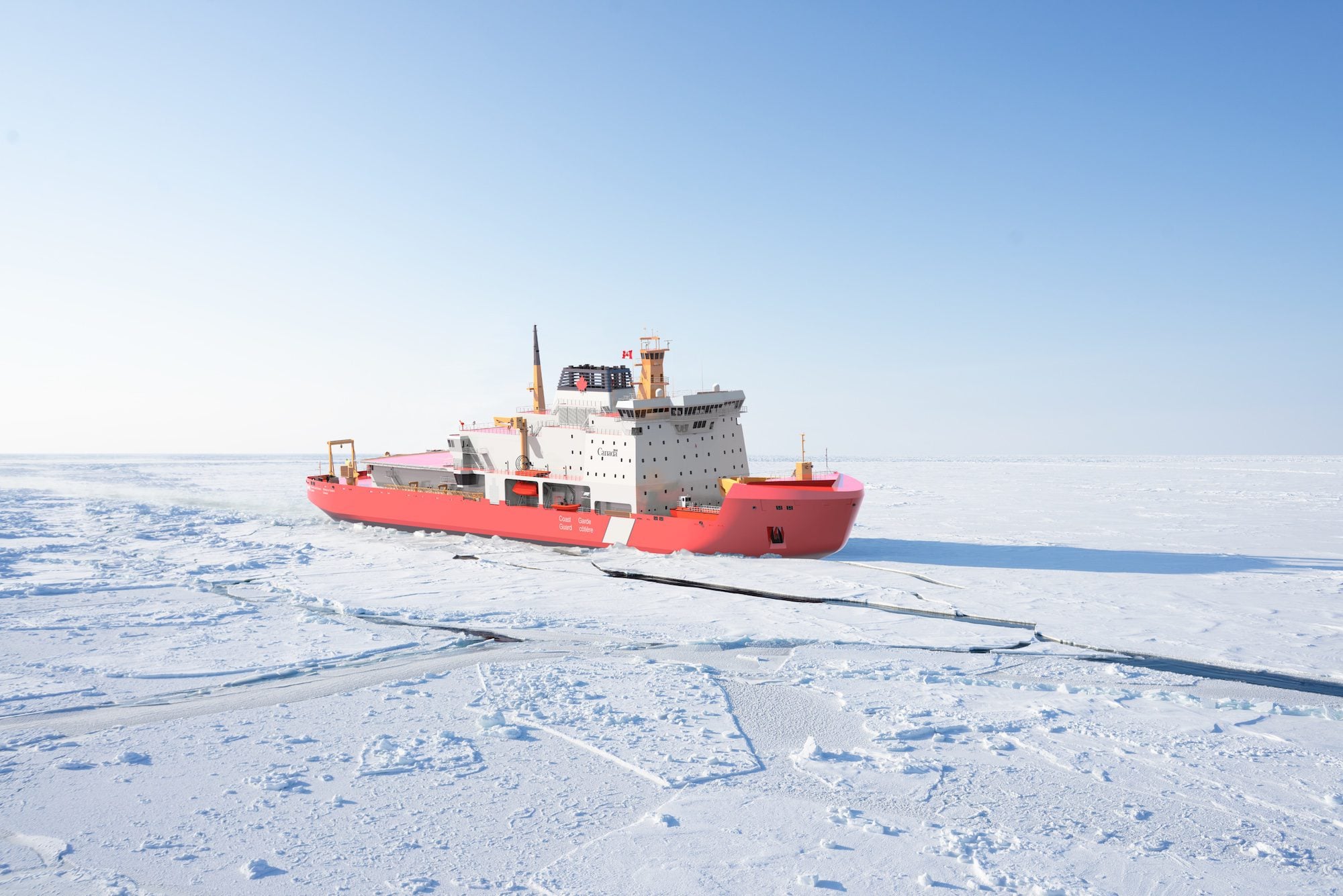 Seaspan Marks Rapid Progress on Canadian Polar Icebreaker Amid Arctic Shipbuilding Push photo