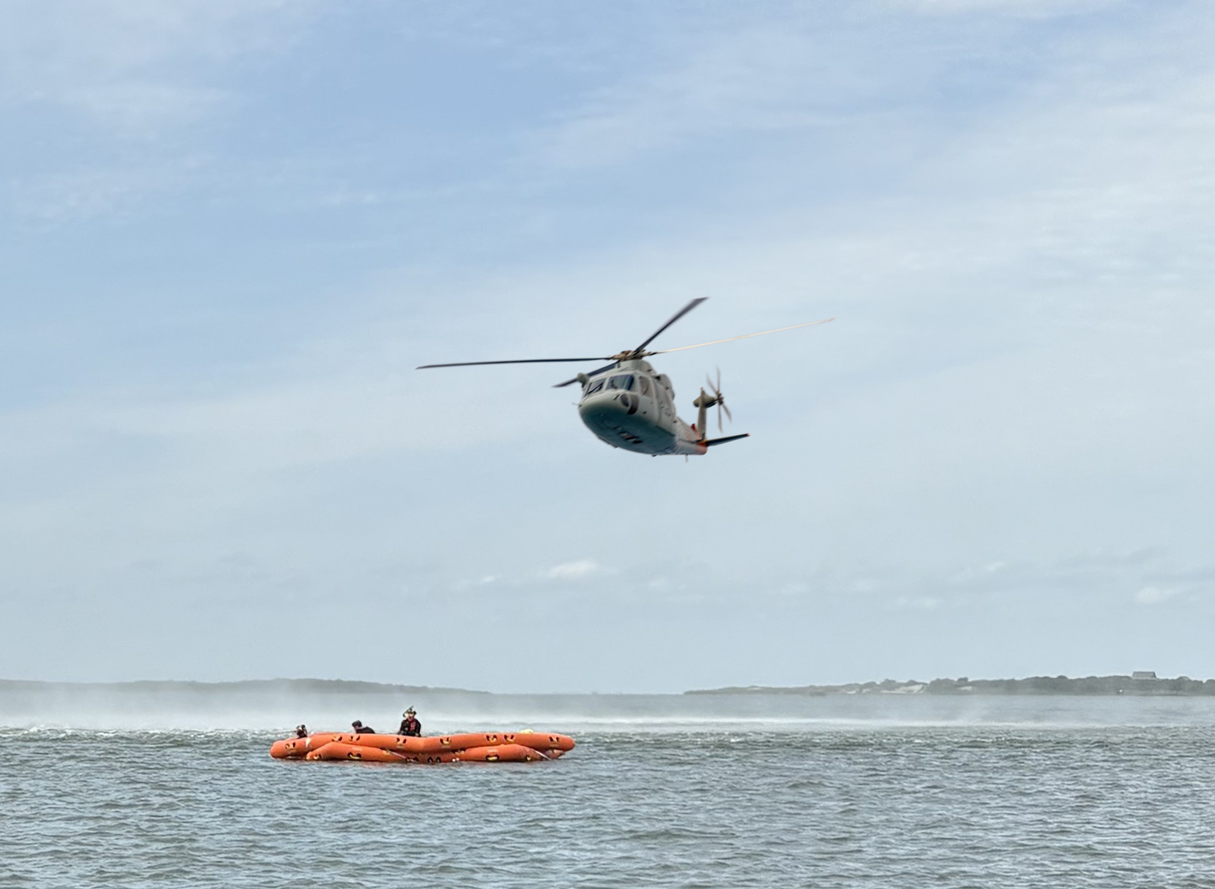 VIKING Pentagon Star provides rapid escape route from the water in disaster scenarios   photo