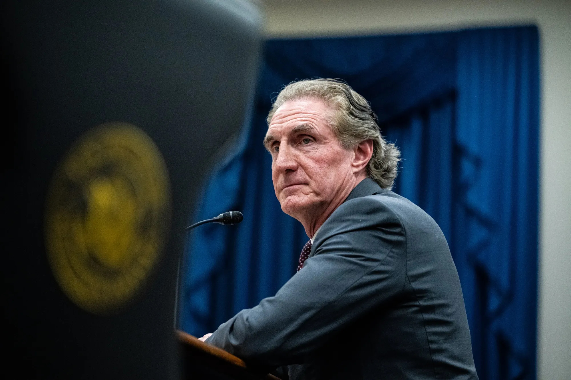 US Ships Escort Oil Tankers Through Hormuz at Night, Burgum Says