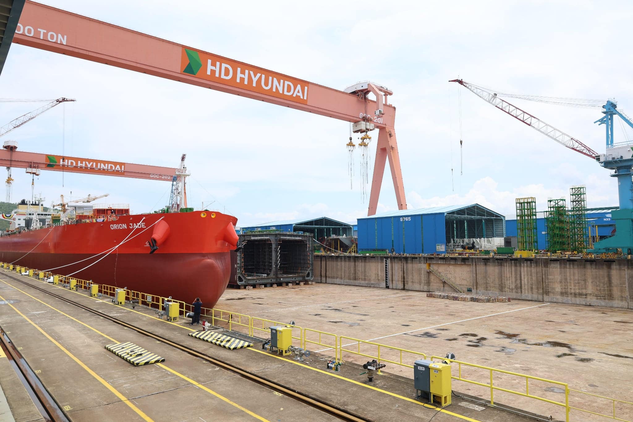 HD Hyundai Launches First Vessel Built at Revived Subic Bay Shipyard photo