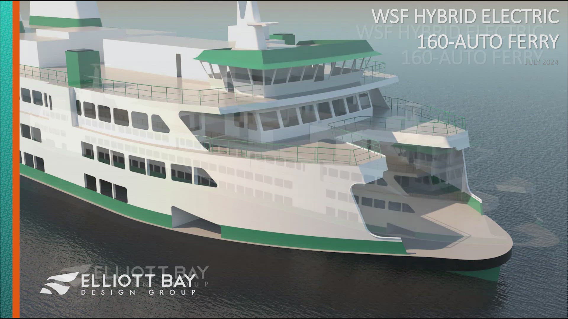 Eastern Shipbuilding Starts Construction on Washington State’s New Hybrid-Electric Ferries as Third Vessel Confirmed photo