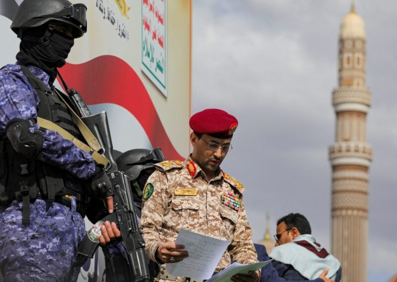 Cargo Ship Destroyed in New Attack Off Yemen photo