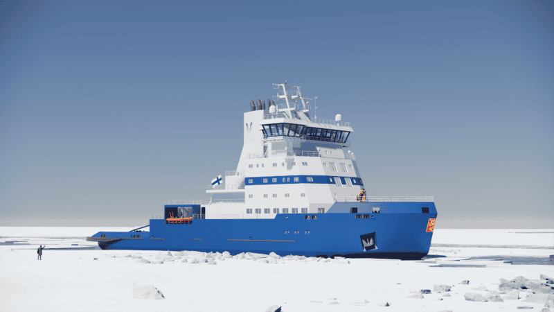 Davie’s Helsinki Yard Secures Contract to Build Finland’s Newest Icebreaker photo