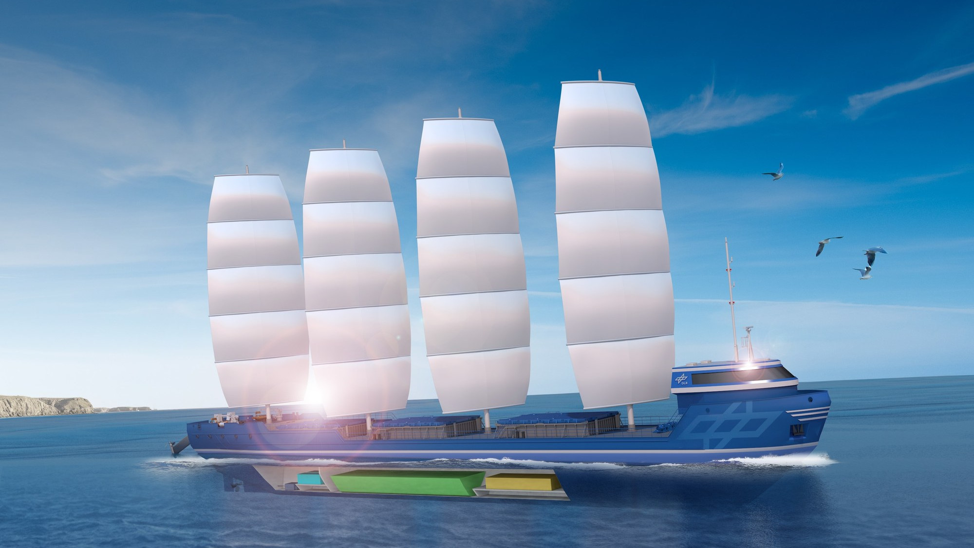 The Return of Sail Power: Cargo Ships Are Turning Back to the Wind photo