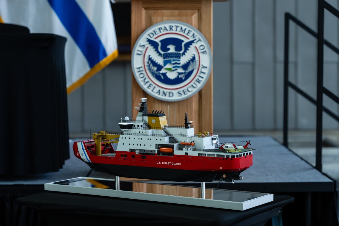 First U.S. Coast Guard Arctic Security Cutter in Finland Nears Halfway Point as Second Approaches Construction photo
