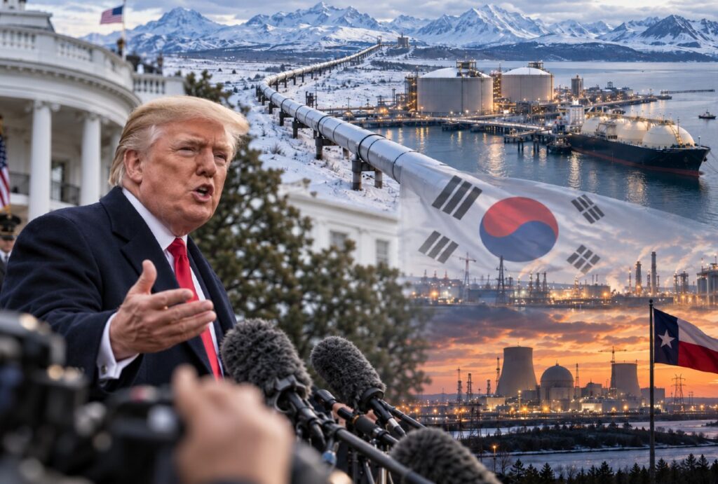 Trump Says He Did Not ‘Jump The Gun’ On South Korea Alaska LNG Investment Announcement