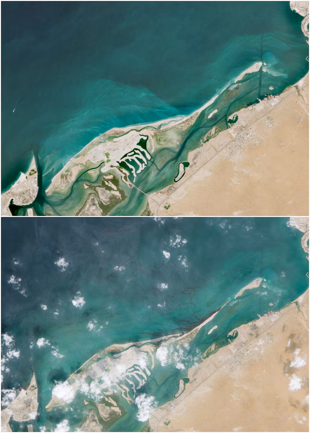 Oil Spill Off UAE Widens, Satellite Images Show, Prompting More Beach Closures 