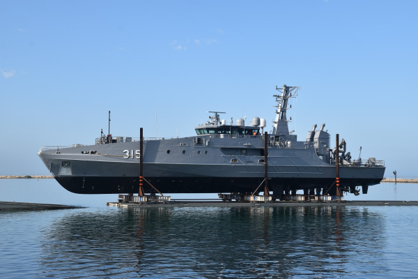 Assistant Minister For Defence Launches 2nd Of Six Evolved Cape Class Patrol Boats For The Royal Australian Navy