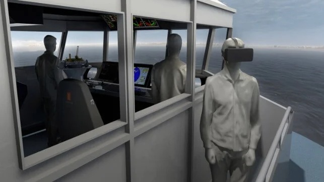 Royal Navy Adopts VR Technology for Bridge Sim Training