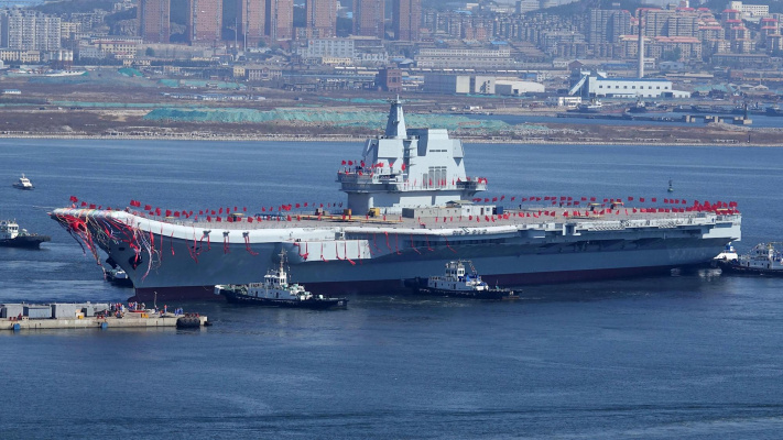 New Chinese aircraft carrier