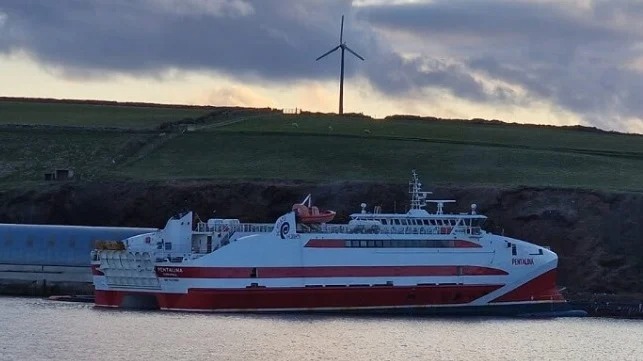 Ferry Carrying 60 Passengers Runs Aground in Orkney Islands