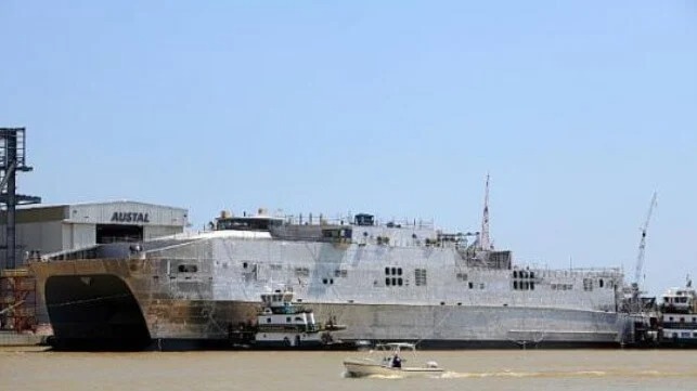 U.S. Navy Begins Testing its First Full-Size Autonomous Ship