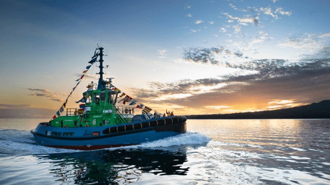Auckland Welcomes First-of-a-Kind Electric Harbor Tug