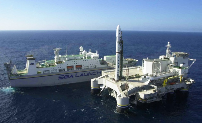 China will complete the construction of a coastal base for floating spaceports