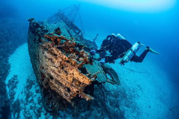 The remains of a ship which survived 2 world wars were found in the United States