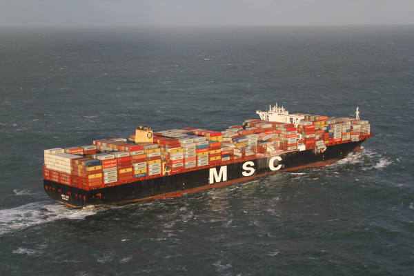 MSC vessel with 1000 containers on board was sent to quarantine