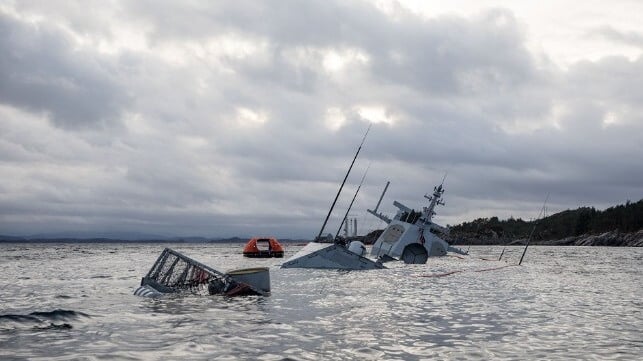 Watch Officer From Lost Norwegian Frigate Sentenced to Probation