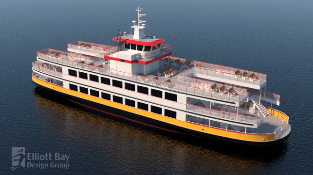 Casco Bay Line's Plug-In Hybrid Ferry is Set to Start Construction