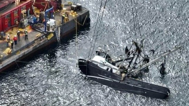 Salvage of Sunken Fishing Vessel in Haro Strait Hits a Snag