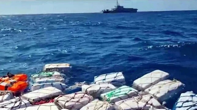 Italy Seizes Record 2 Tons of Cocaine Floating in the Mediterranean