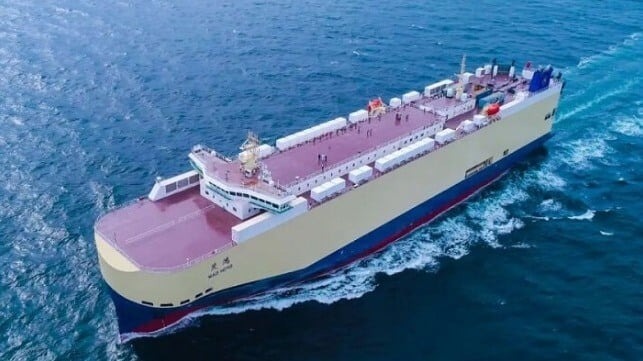 China Merchants Adds to Car Carrier Boom with Methanol Fueled Ships