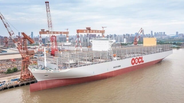 Pace of Mega Ships Accelerates as OOCL Takes Delivery of Two ULCVs