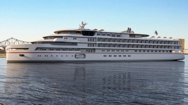 Hansen Designs Contemporary U.S. River Cruise Ship