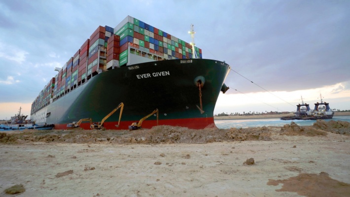 The owner of Ever Given is investigating the cause of the Suez Canal incident