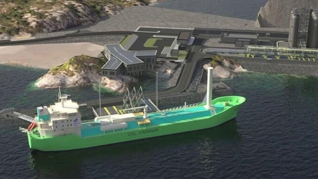 Third CO2 Transport Ship Ordered from China for Northern Lights