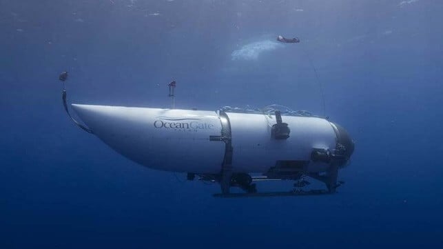 Search Underway for Commercial Submarine Missing Near Titanic