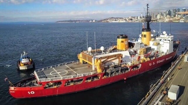 America's Only Heavy Icebreaker Gets Under Way for Antarctic Mission