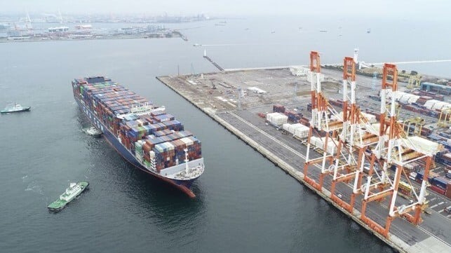 CMA CGM Upsizes Capacity with Largest Vessel to Call in Japan