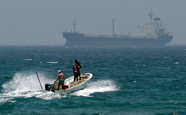 Attack on a ship off the coast of Somalia