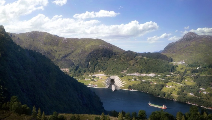 First sea tunnel for ships will be built in Norway