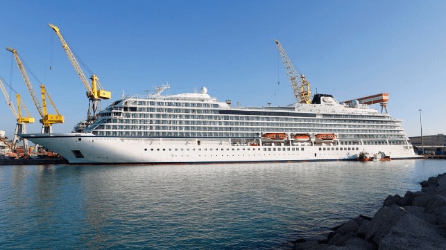 Fincantieri Delivers First Viking Cruise Ship With Hydrogen Fuel Cell