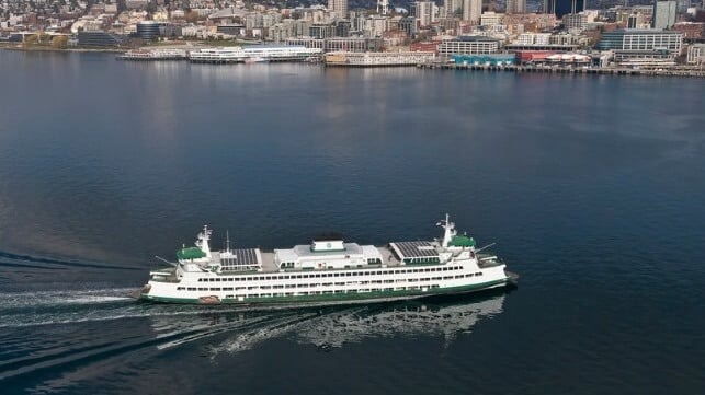 Washington State Ferries Starts Conversion to Hybrid-Electric Power