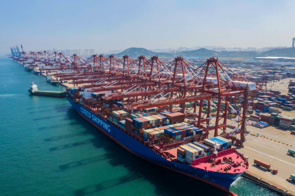 Cargo turnover of Chinese ports grew by 13.2%