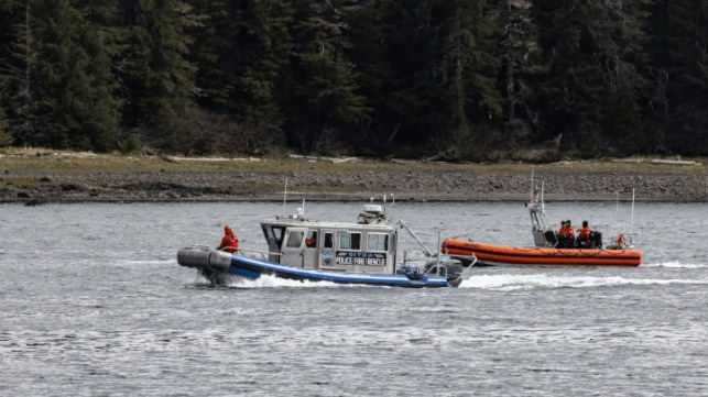 Coast Guard Finds Half-Sunk Charter Boat With One Dead, Four Missing