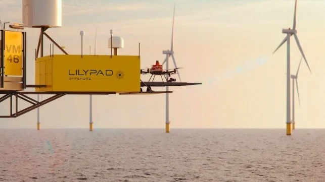 Marshall Unveils Robotic Drone System for Offshore Wind Inspections