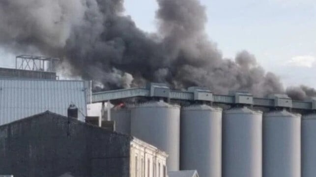 Fire Interrupts Shipping Activity at France’s Largest Grain Port